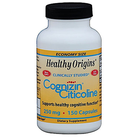Healthy Origins, Cognizin Citicoline 250 mg, 150 Capsules - 603573420260 | Hilife Vitamins