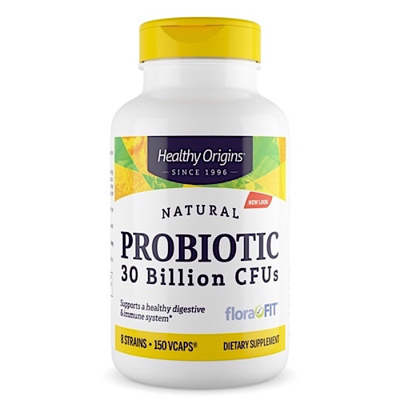 Healthy Origins, Probiotic 30 Billion Cfu's Shelf Stable, 150 Vegetarian Capsules UPC 603573555184 | HiLife Vitamins