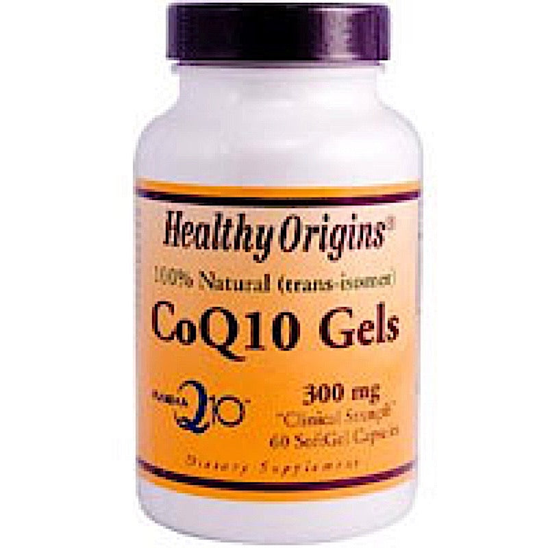 Healthy Origins, Coq10 300 mg Kaneka Q10, 60 Softgels UPC 603573350215 | HiLife Vitamins