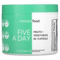 Instantfood, Five a Day, 30 Capsules UPC 850026121520 | HiLife Vitamins