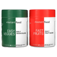 Instantfood, Easy Veggies + Fast Fruits Bundle, 90 capsules UPC 850026121810 | HiLife Vitamins