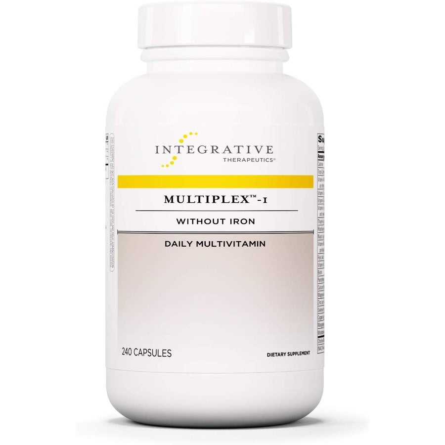 Integrative Therapeutics, Multiplex-1 Without Iron, 240 Capsules UPC 871791001695 | HiLife Vitamins