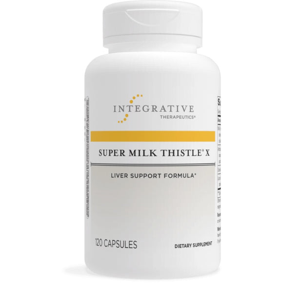 Integrative Therapeutics, Super Milk Thistle, 120 Veg Capsules - 871791002135 | Hilife Vitamins