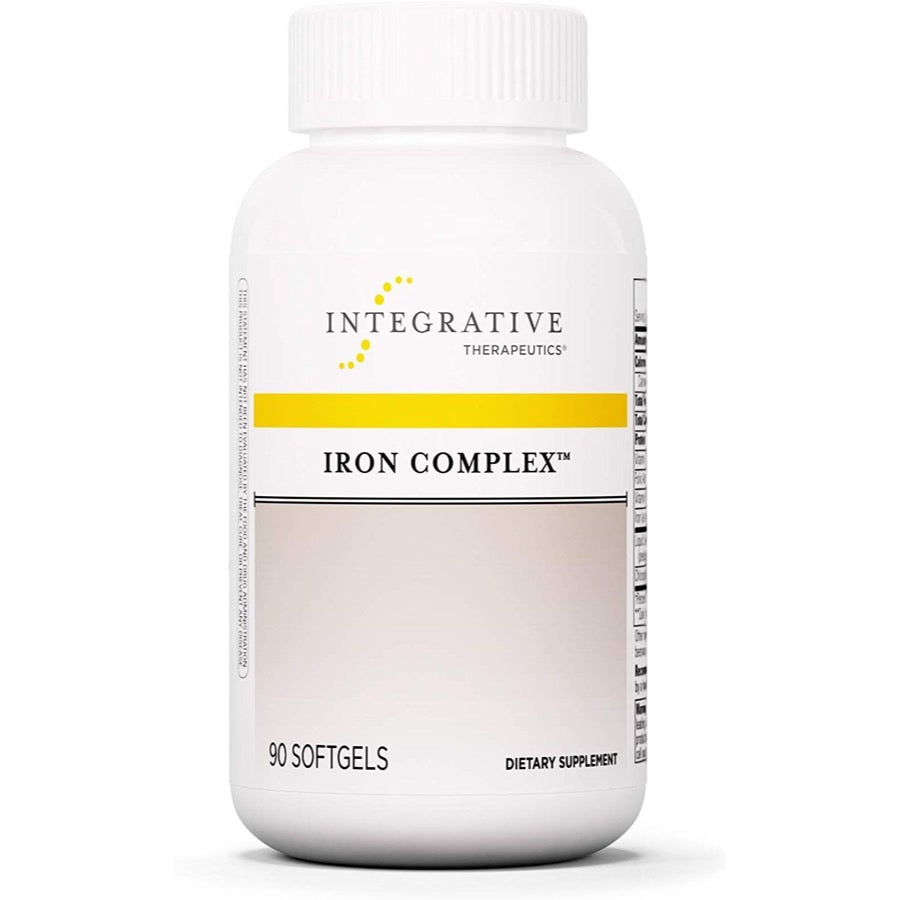 Integrative Therapeutics, Iron Complex, 90 Softgels UPC 871791002579 | HiLife Vitamins