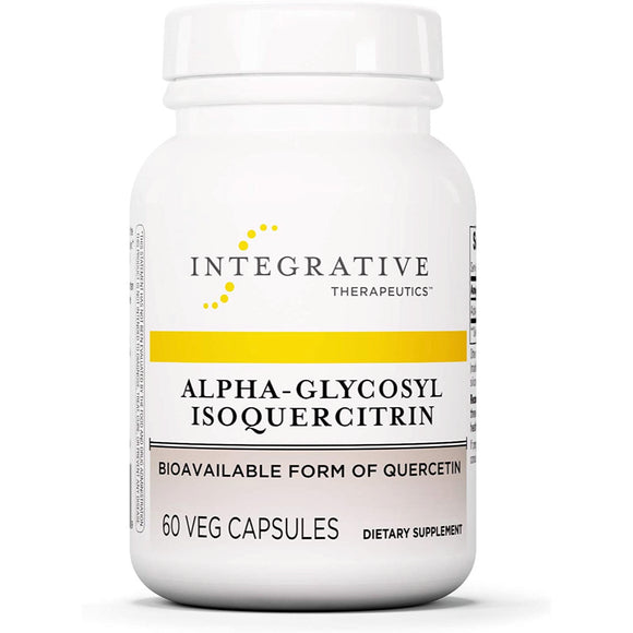 Integrative Therapeutics, Alpha-Glycosyl Isoquercitrin, 60 Capsules - 871791100039 | Hilife Vitamins