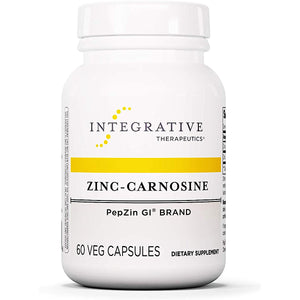 Integrative Therapeutics, Zinc Carnosine, 60 Veg Capsules - 871791100336 | Hilife Vitamins