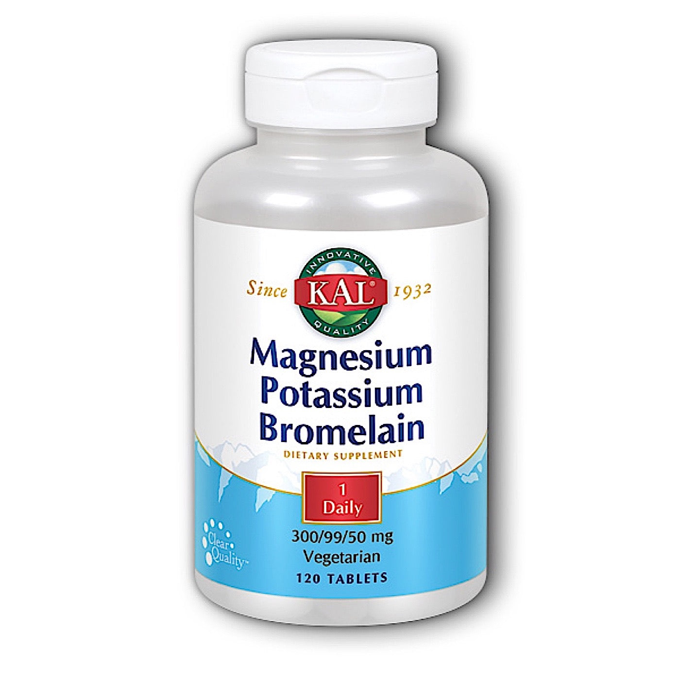 Kal, Mag Pot + Brom 300/99/50mg, 120 Tablets UPC 021245466734 | HiLife Vitamins