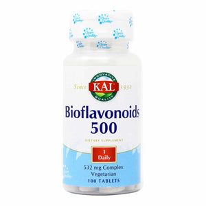 Kal, Bioflavonoids 532 mg, 100 Tablets - 021245546313 | Hilife Vitamins