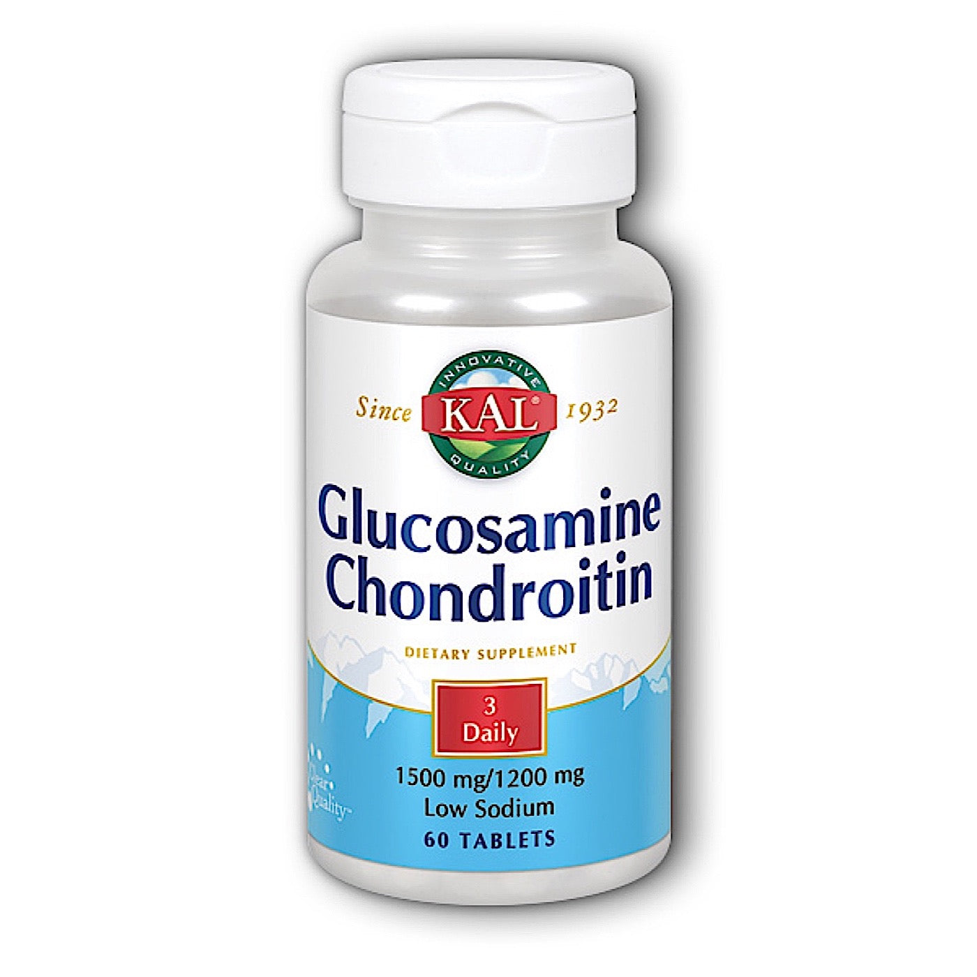 Kal, Gluc Chon 500/400mg, 60 Tablets UPC 021245724605 | HiLife Vitamins