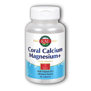 Kal, Cal Mag+ Coral 600mg/300mg, 90 Tablets - 021245833307 | Hilife Vitamins
