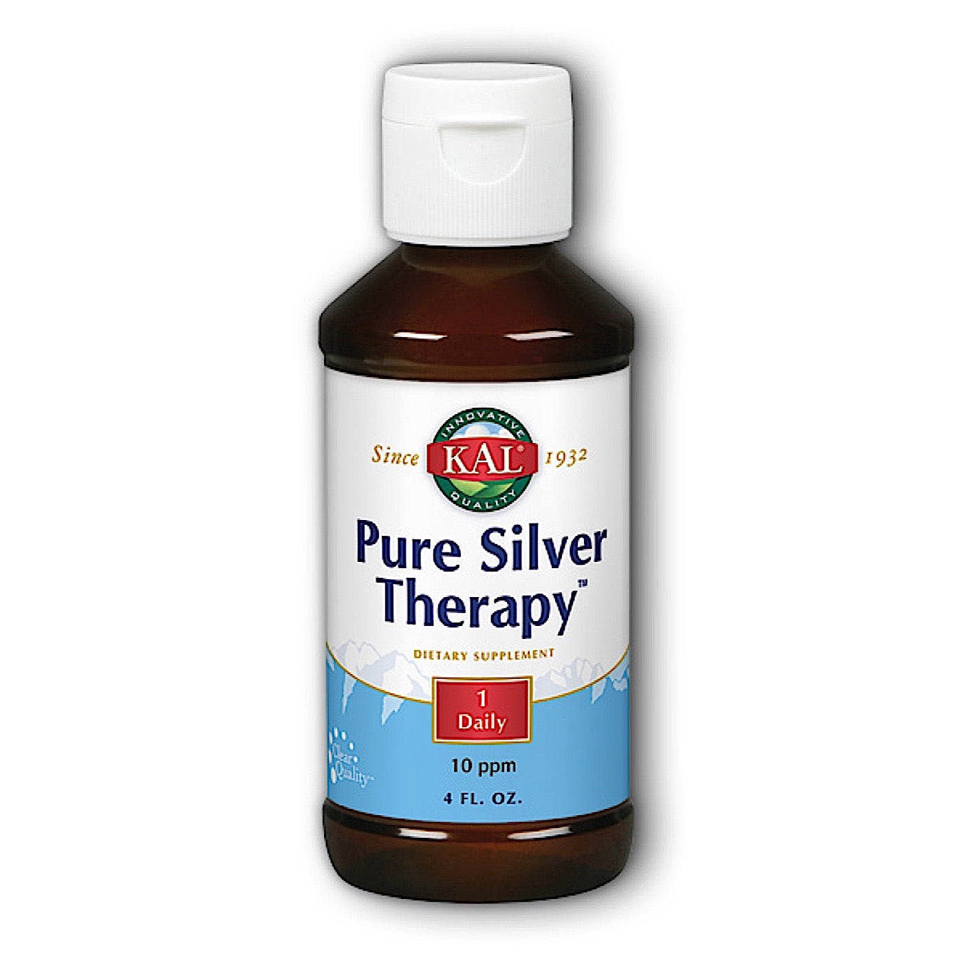 Kal, Silver Pure Therapy Unflavored 10mg, 4 Oz UPC 021245918769 | HiLife Vitamins