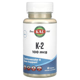 Kal, K-2, 100 mcg, 60 Tablets - 021245565093 | Hilife Vitamins