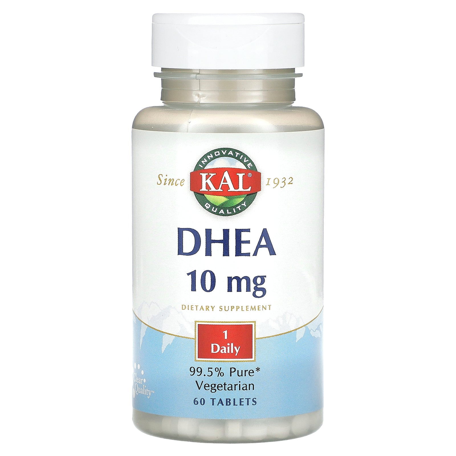 Kal, DHEA, 10 mg, 60 Tablets - 021245669067 | Hilife Vitamins