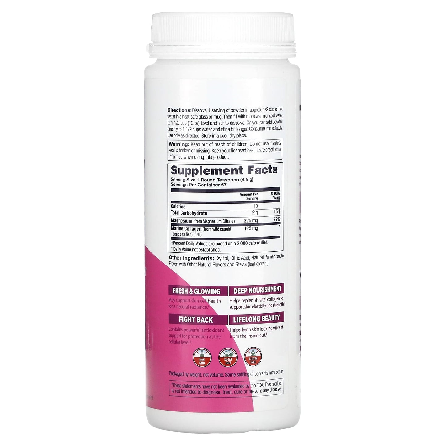 Kal, Pretty Magnesium, 10.7 Powder UPC 021245827061 | HiLife Vitamins