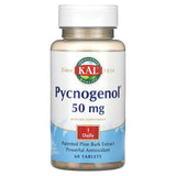 Kal, Pycnogenol, 50 mg, 60 Tablets - 021245850601 | Hilife Vitamins