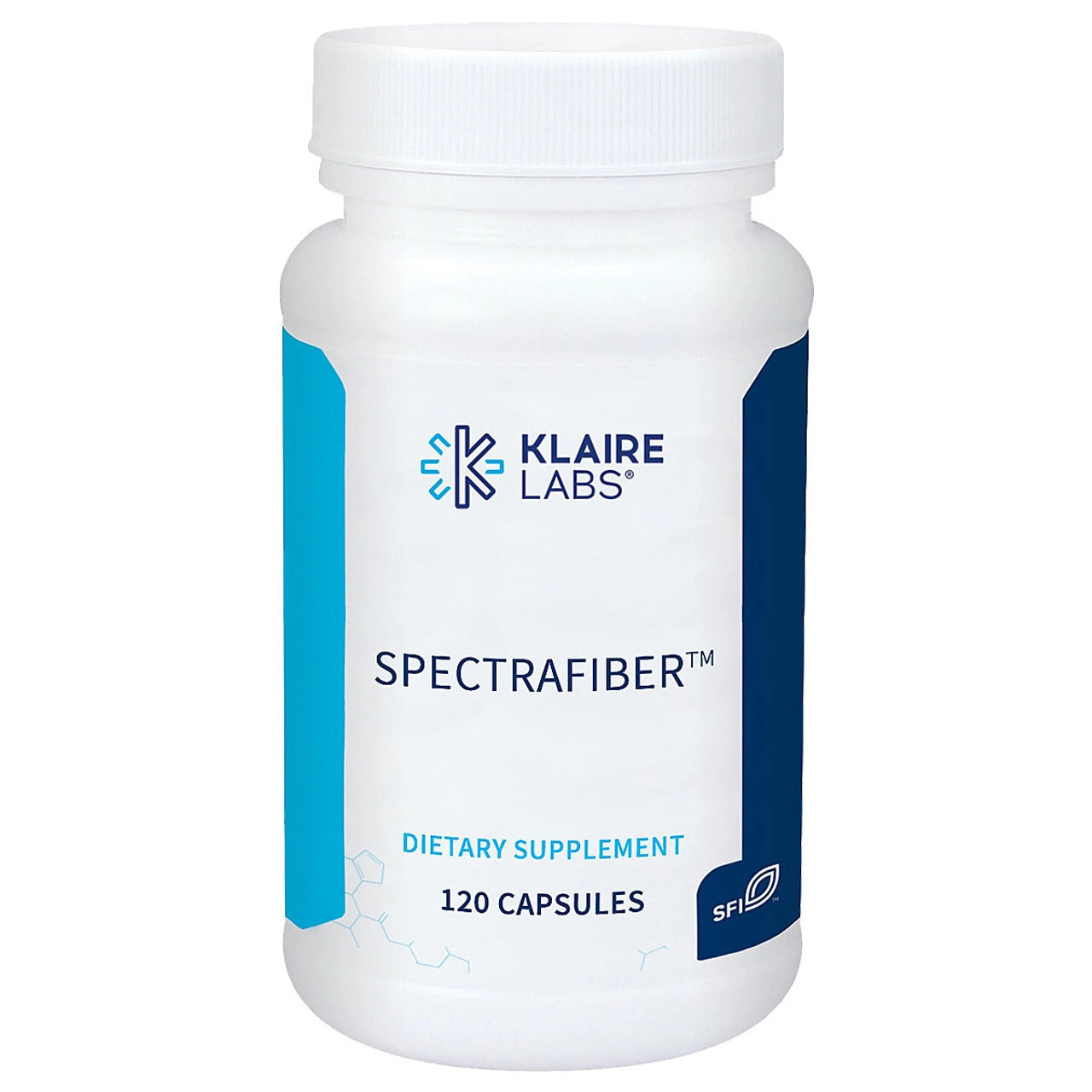 Klair Labs, SpectraFiber, 120 Vegetarian Capsules UPC 828054005303 | HiLife Vitamins