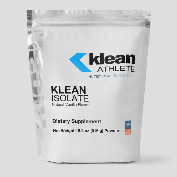 Klean Athlete, KLEAN ISOLATE VANILLA, 18.2 oz Powder - 310539977682 | Hilife Vitamins