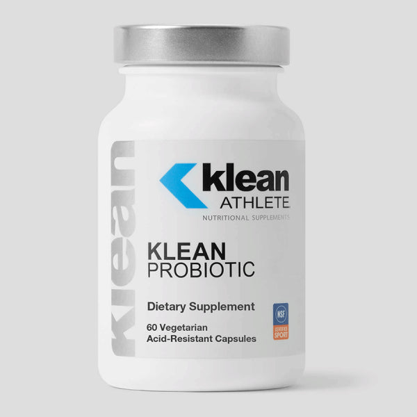 Klean Athlete, Klean Probiotic, 60 Capsules UPC 310539038390 | HiLife Vitamins