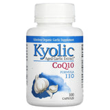 Kyolic, Aged Garlic Extract, CoQ10, Formula 110, 100 Capsules - 023542110419 | Hilife Vitamins