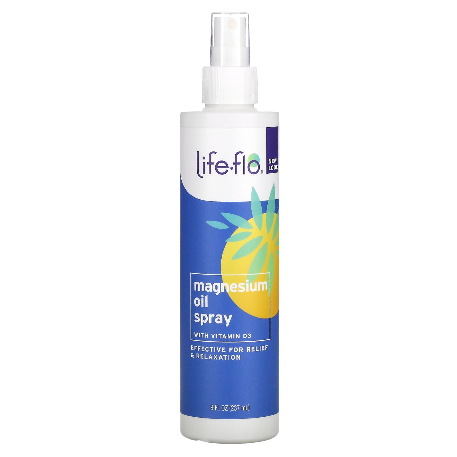 Life-Flo, Magnesium Oil Spray, With Vitamin D3, 8 Oz UPC 645951101811 | HiLife Vitamins