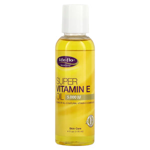 Life-Flo, Super Vitamin E Oil, 5,000 IU, 4 Oz Oil - 645951395401 | Hilife Vitamins