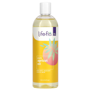 Life-Flo, Pure Apricot Oil, 16 Oz - 645951449951 | Hilife Vitamins