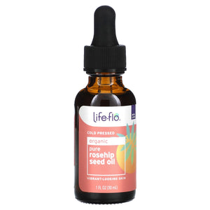 Life-Flo, Pure Rosehip Seed Oil, 1 Oz Oil - 645951480817 | Hilife Vitamins
