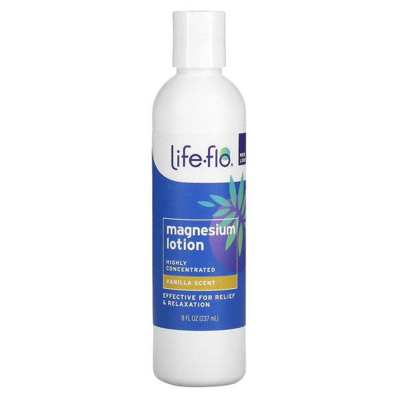 Life-Flo, Lotion Magnesium, 8 Oz Lotion - 645951827285 | Hilife Vitamins