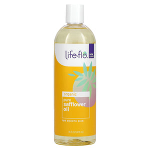 Life-Flo, Pure Saffflower Oil, 16 Oz Oil - 645951827735 | Hilife Vitamins