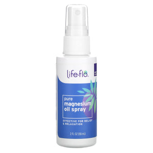Life-Flo, Pure Magnesium Oil Spray, 2 Oz Liquid - 645951831077 | Hilife Vitamins