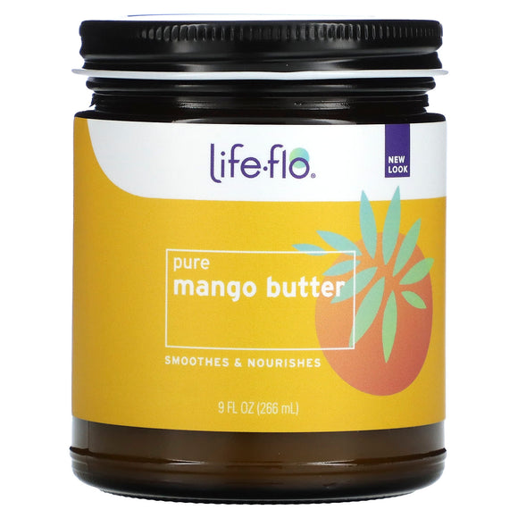 Life-Flo, Pure Mango Butter, 9 Butter - 645951872445 | Hilife Vitamins