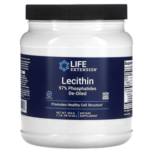 life extension, Lecithin, 16 Oz - 737870020165 | Hilife Vitamins