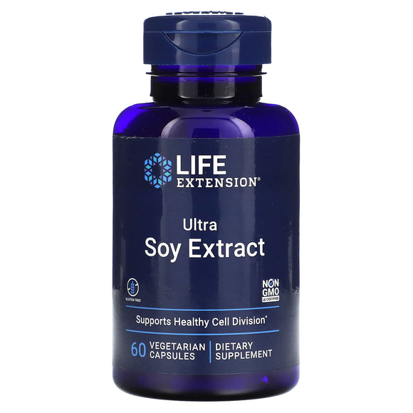 Life Extension, Ultra Soy Extract, 150 Capsules - 737870109761 | Hilife Vitamins