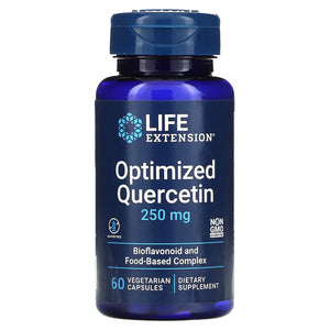 Life Extension, Optimized Quercetin, 250 mg, 60 Capsules - 737870130963 | Hilife Vitamins