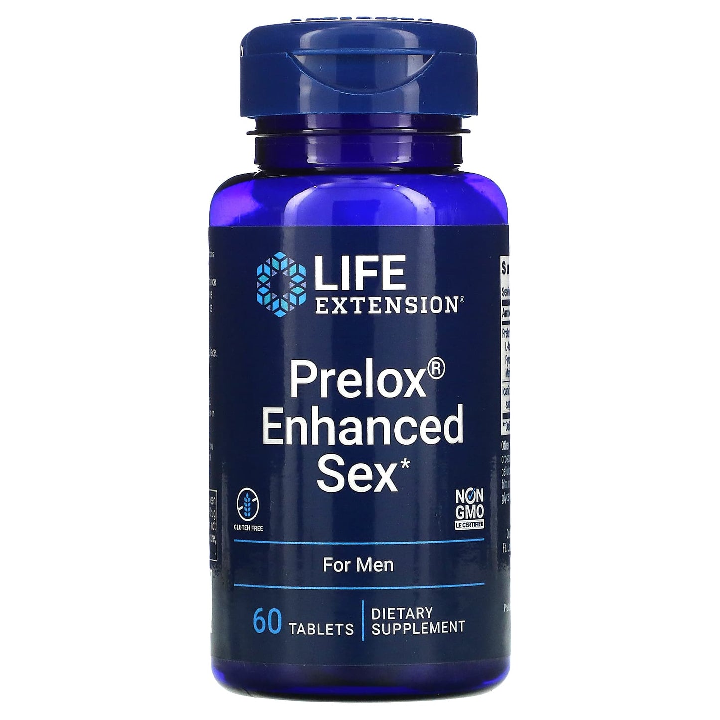 Life Extension, Prelox Enhanced Sex, For Men, 60 Tablets - 737870137368 | Hilife Vitamins