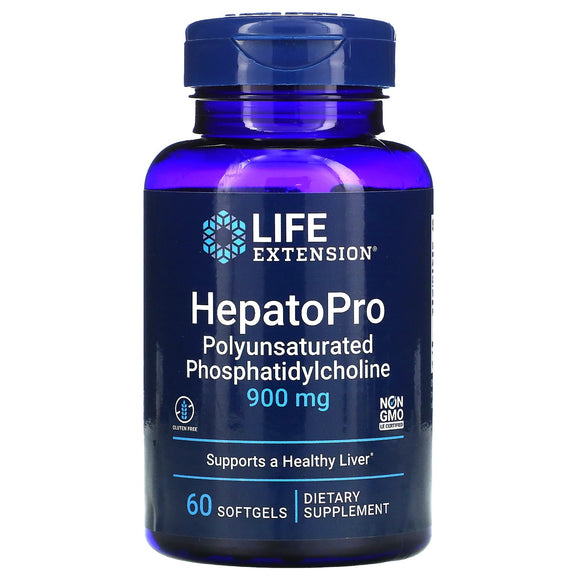 Life Extension, HepatoPro, 900 mg, 60 Softgels - 737870139362 | Hilife Vitamins