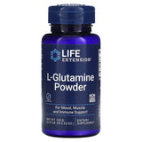 Life Extension, L-Glutamine Powder, 3.53 Oz - 737870141105 | Hilife Vitamins