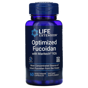 Life Extension, Optimized Fucoidan with Marit, 60 Capsules - 737870151364 | Hilife Vitamins