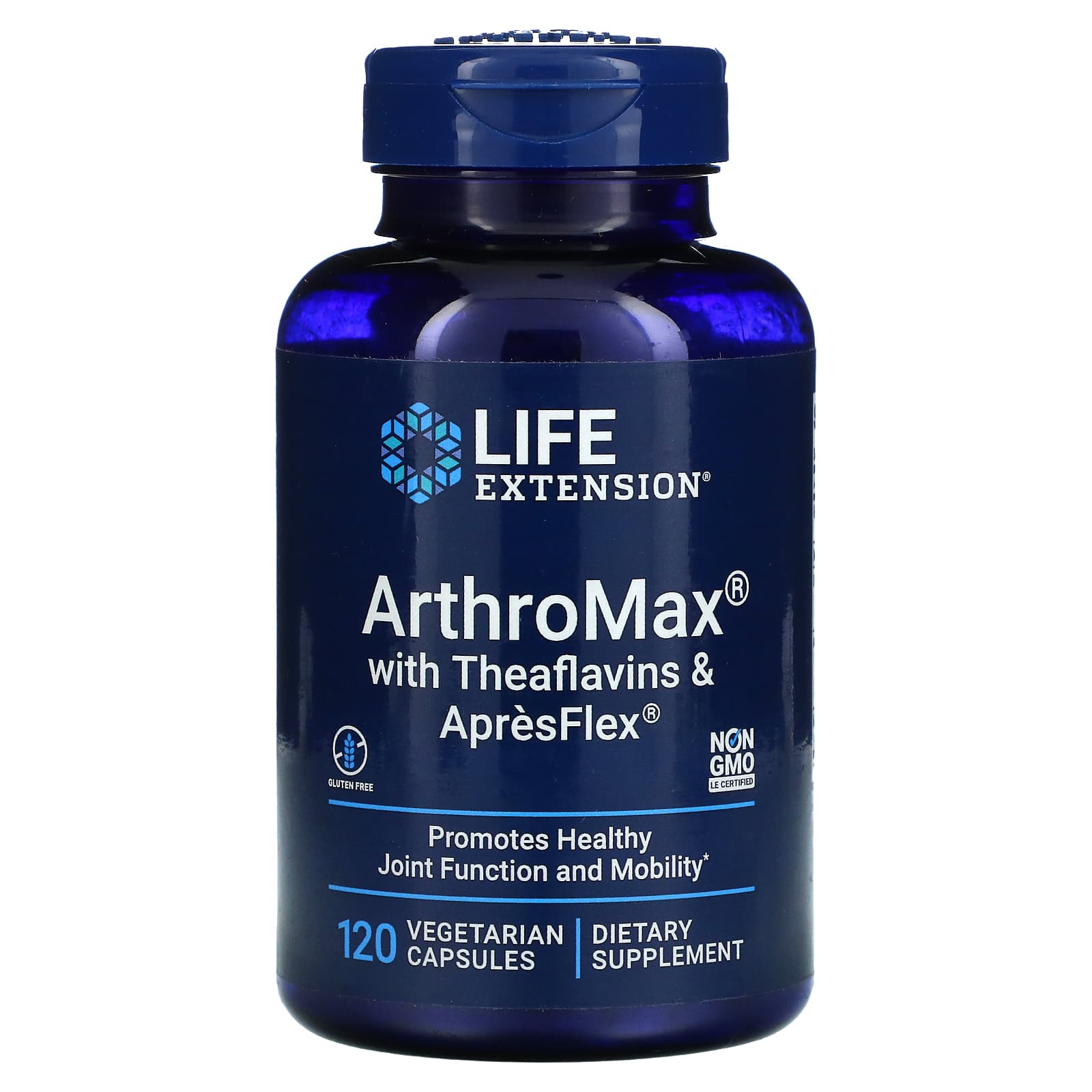 Life Extension, ArthroMax with Theaflavins an, 120 Capsules UPC 737870161714 | HiLife Vitamins