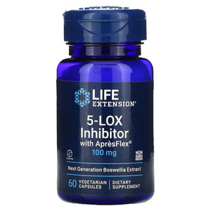Life Extension, 5-LOX Inhibitor with ApresFle, 60 Capsules - 737870163961 | Hilife Vitamins
