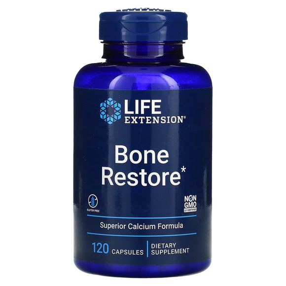 Life Extension, Bone Restore, 120 Capsules - 737870172611 | Hilife Vitamins