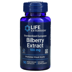 Life Extension, Standardized European Bi""err, 90 Vegetarian Capsules - 737870187394 | Hilife Vitamins