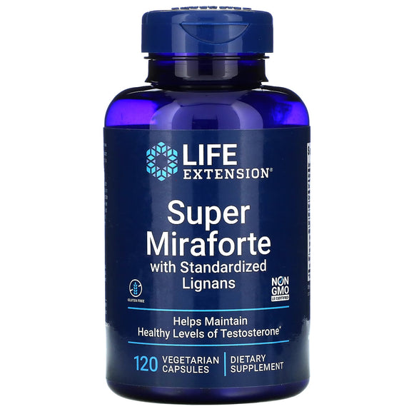 Life Extension, Super Miraforte with Standard, 120 Capsules - 737870194019 | Hilife Vitamins