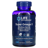 Life Extension, Super Omega-3, 240 Softgels - 737870198628 | Hilife Vitamins