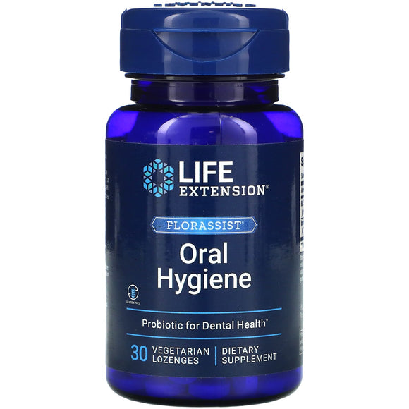 Life Extension, FLORASSIST Oral Hygiene, 30 Lozenges - 737870212034 | Hilife Vitamins