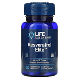 Life Extension, Resveratrol Elite, 60 Capsules - 737870221067 | Hilife Vitamins
