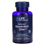 Life Extension, Optimized Resveratrol Elite, 60 Capsules - 737870223061 | Hilife Vitamins