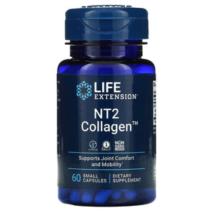 Life Extension, NT2 Collagen, 60 Capsules - 737870223160 | Hilife Vitamins