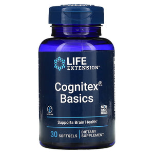 Life Extension, Cognitex Basics, 30 Softgels - 737870232131 | Hilife Vitamins
