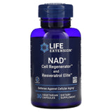 Life Extension, Optimized NAD+ Cell Regenerator with Resveratrol, 30 Vegetarian Capsules - 737870234838 | Hilife Vitamins
